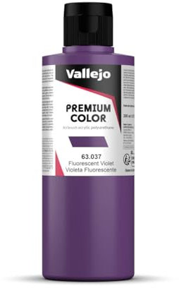 Vallejo AV Premium Color, 200ml, Fluorescent Violet, Model paint, VAL63037
