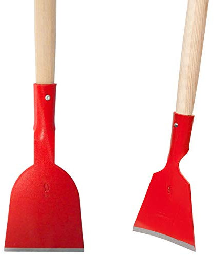 SHW-FIRE Handgeschmiedeter Rindenschäler - Schwarzwälder- und bayerische Form für Holz, starker Spezialstahl