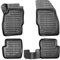 ELMASLINE 3D Gummimatten Set für OPEL Corsa E 2014-2019 | Fußmatten mit 5cm Rand | Zubehör | Passt Nicht in Elektro!!