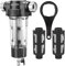 Prefiltro ALTHY PRE-1, filtro sedimenti riutilizzabile tutta la casa, in grado di filtrare sabbia,ruggine e polvere nell'acqua,maglia in acciaio inossidabile da 3/4+1/2 e 40 micron(3 filtri inclusi)