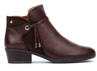Pikolinos Stiefeletten mit Absatz in Leder DAROCA für Frauen Farbe Marrón