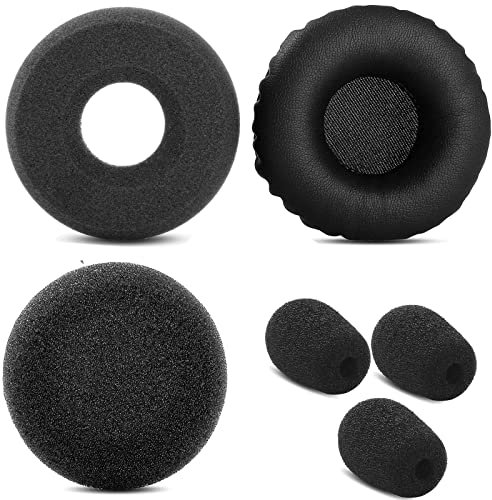 Ohrpolster Schwämme Kissen Ersatz Ohrpolster Bezug Kompatibel mit Jabra PRO 920 930 935 9450/VXI BlueParrott B250-XTS/Telex Airman750 760 Headset (Mono)