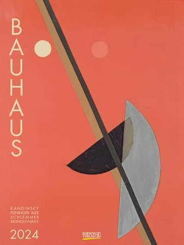 Bauhaus - Kalender 2024 - Gallery-Format - Korsch-Verlag - Kunstkalender - 48 cm x 64 cm