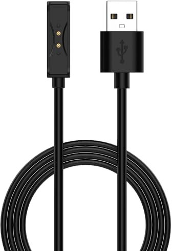 JOYSOG Cargador para Coros brazalete de frecuencia cardíaca de repuesto, cable de carga USB magnético, accesorios de cable para monitor de frecuencia cardíaca (1 m)