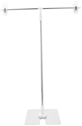 KONTONTY Lightweight Small Background Holder Photography Backdrop Stand Kit Poster and Paper Support