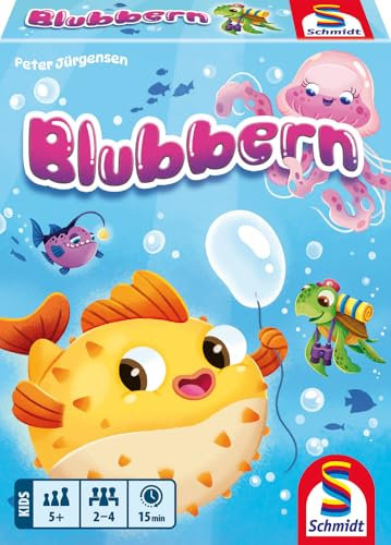 Schmidt Spiele 75062 Blubbern, Kinderkartenspiel