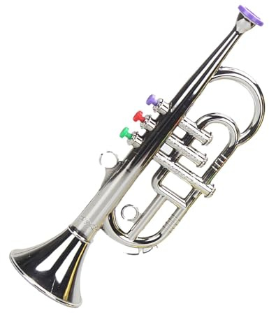 Tromba Per Bambini - Strumenti Musicali A Fiato In , Giocattoli Musicali In Età Prescolare Per Bambini, Strumento A Fiato, Strumento A Tromba Giocattolo Durevole, Giocattolo Musicale Portatile A