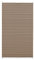 Gardinia Plissee zum Klemmen, Blickdichtes Faltrollo, Alle Montage-Teile inklusive, EASYFIX Plissee verspannt mit Zwei Bedienschienen, Taupe, 60 x 130 cm (BxH)