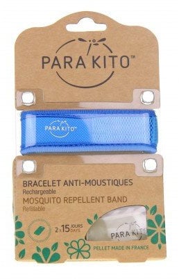 parakito PARA'KITO Bracelet Anti-moustiques Bleu