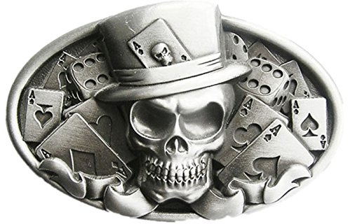 Jean's Friend Tattoo Skull Country Music Guitar Belt Buckle Gürtelschnallen Mix Styles Choice US Stock (3)