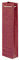100 x Flaschentaschen rot 9,5+6,5x38 cm | Flaschentüten | Geschenktüte Flasche Wein | Weintaschen | HUTNER