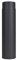 LANZZAS Tubo per stufa, 500 mm, diametro Ø 120 mm, colore: nero