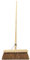 Synx Tools Coco Besen innen 30 cm - Weicher Besen - Hallenfeger - Besenstiel - Veger - Garten - Reinigung - Weicher Innenbesen Kokos mit Stiel 150cm