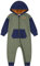 Levi's Kids LVN Colorblock Coverall 6EJ103 Tuta, Olivine, 24 Mesi Bimbo