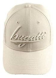 bugatti Basecap b24 100% Baumwolle beige Größe 59