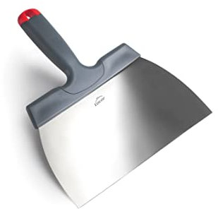 Lacor 60534 - Spatola per temperare ed estendere cioccolato, in acciaio inox, 22 cm, impugnatura ergonomica