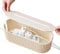 Kabelbox Zum Verstecken Und Verbergen Von Steckdosenleisten - Kabelmanagement Organizer für Schreibtisch - Beige