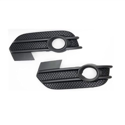 BIPANO Auto links rechts vorne Stoßstange Nebelscheinwerfer Kühlergrill Grillabdeckung, for Audi, for Q3 2013 2014 2015 EU-Version 8U0807681A 8U0807682A Nebelscheinwerfer-Einfassungsgitter