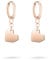 Liebeskind Berlin Creolen LJ-1484-E-26 IP Roségold