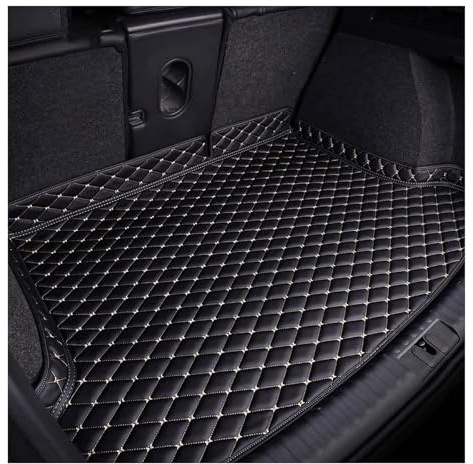 Auto Kofferraummatte,für VW Touran 7-Seater 2015-2025 Wasserdicht Kofferraumwanne Schutzmatte Antirutsch Kofferraum Schutz Interieur Zubehör,A
