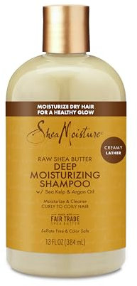 Shea Moisture Raw Shea Butter Moisture Retention Shampoo, 1er Pack (1 x 384 ml)