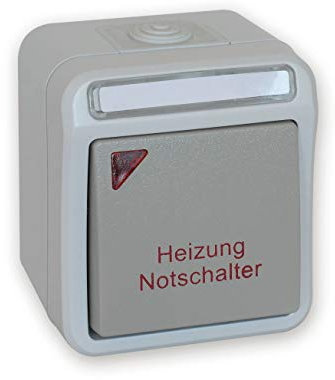 PK Heizungsnotschalter AP-FR PERANOVA