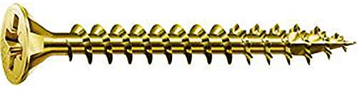 SPAX Schrauben SeKo Kreuzschlitz Z 4,5x 20 Yellox KP (Inh. 200 Stück)