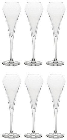 Chef et Sommelier Open Up Flûte à Champagne en Kwarx, 20cl, Lot de 6