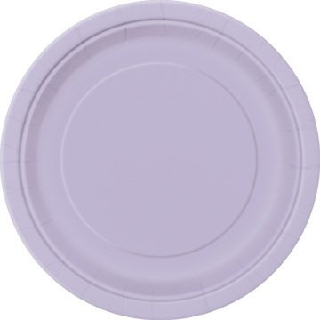 Unique Lot de 16 assiettes en carton 23 cm