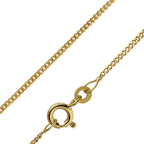 trendor Halskette Gold 333 (8 Karat) Panzerkette Breite 1,4 mm 71965-55 55 cm