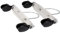 EDM 07121 07122 07123 Lot de roues de rechange pour radiateur Multicolore