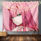 SJJUAN Liebling In Der Franxx Tapisserie Wandbehang Dekoration, Anime Zero Two Tapisserie Für Schlafzimmer Wohnzimmer Wohnheim Wohnkultur