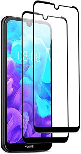 senza marchio Kit n° 2 films (2 pack) Compatible avec WIKO VIEW 4 W-V830 / VIEW 4 LITE Film en verre trempé protection anti-chocs anti-rayures Full Glass 9d