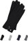 AKAROA ESTD 2019 Damen Handschuhe KEA, Touchscreen Handschuhe, extra weiches Teddyfutter, elastisches Jerseymaterial, 100% vegan, schwarz XL