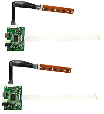 Mengmen 2X Universal 1080 P Audio Zu EDV Controller Board Adapter Lcd Bildschirm 30 Pin Elektronische Platine mit Schlüssel Tastatur