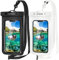 CACOE 2 Stück wasserdichte Handyhülle 7.2 Zoll Wasserfeste Handytasche mit Integriertes TPU-Dichtungsdesign, Handy Wasserschutzhülle für iPhone, Samsung, Huawei, Xiaomi