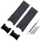 KKFAUS 22x20mm Taucher und Marine Wasserdichte Silikon Gummi uhrband Armbanduhr Band Gürtel Für Ulysse Nardin Mann strap werkzeuge, 22 mm, Achat