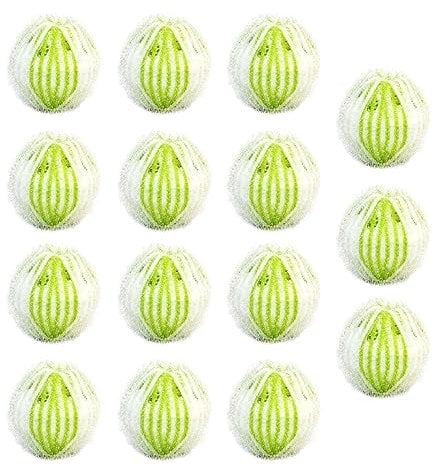 Pet Hair Remover Washing Balls for Laundry - Reusable & Anti-Tangle Pet Hair Catcher in Washing Machine for Laundry for Fur and Clothes, Bedding Lint Removal (15 Pieces)