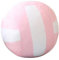 Herfair Kinder Kuschelkissen Volleyball Kissen Ultra weiche flauschig Baby Dekokissen Sofa Kissen Gefüllte Plüschpuppe Kinderzimmer Kinderkissen Zierkissen (Rosa-Weiß,Ø 14cm)