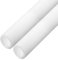 sourcing map Rohrisolierung, Schaumstoffrohr, geteiltes Rohr, 15 mm Innendurchmesser, 40 mm Außendurchmesser, 91 cm, Gefrierschutz für Kupferrohre, Weiß, 2 Stück