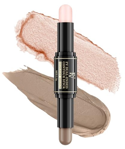 FV Highlighter & Konturenstift – Lang Anhaltende Creme Textur, Wasserfest, Einfach Zu Verblenden, Für Helle Haut, 01 Fair/Light