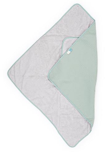 Liebes von priebes WALTER die Sommereinschlagdecke aus Waffelpique und Frottee | Kuscheldecke Baumwolle für Auto Kindersitz | Baby Tuch Babyschale Frühling, Sommer & Übergang | ab Geburt 0-12 Monate