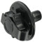 Valterra A01-0168BK Wassereinlass mit Flansch, 6,4 cm, Schwarz