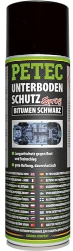 Petec UNTERBODENSCHUTZ Bitumen, Spray, SCHWARZ 73150