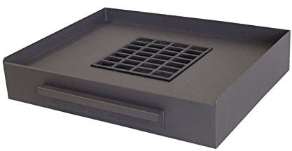 Imex El Zorro Cajón barbacoa para obra, 42 x 40 x 10 cm, GRIS FORJA, 71414