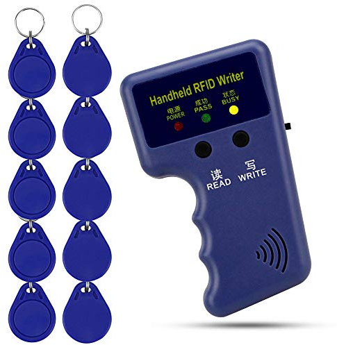 OBO HANDS 125khz RFID - Leser Blockieren Schriftsteller Kopierer Duplicater + 10pcs Beschreibbaren T5577 Schlüsselkarten