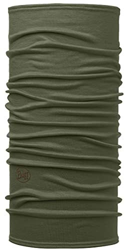 Buff Lightweight Merino Wool Cache-Cou, écorce, Taille Unique Mixte