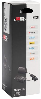Rapid 18V Power For All Alliance Battery Charger 18V-20, Works with Other P4A-Brand Batteries: Bosch, Gardena, Gloria, Wagner (UK)