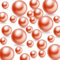 FENGCHUANG 150 Pcs di Perle per il Riempimento del Vaso Perle 8/14/20mm Perline sfuse in Plastica, Dimensione Mista Galleggianti per Riempitivo di Vasi (Rosa champagne)