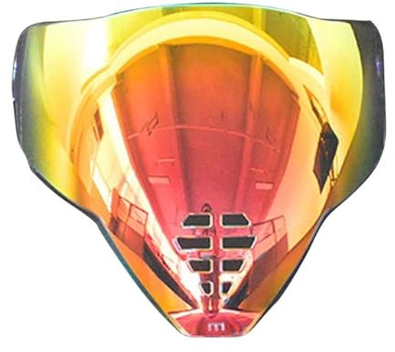 Helmvisierlinse MotorräDer Integralhelm Visierlinse Ersatzlinse FüR Icon Airflite 12 Farben Optional Kratzfestes Helmvisier Uv GeschüTztes Helmvisier Helmgesichtsschutz Vollgesicht